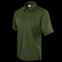 The Condor Short Sleeve Performance Tactical Polo features an olive green color, three-button placket, collar, and discreet inside label—perfect for achieving a tactical look.