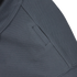 Close-up of the Condor Short Sleeve Performance Tactical Polo in dark gray, highlighting its welt pocket and visible stitching.
