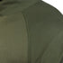 Close-up of the shoulder seam on the Condor Long Sleeve Combat Shirt - Scorpion OCP, highlighting olive green smooth and textured fabric panels with visible stitching.