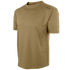 The Condor Maxfort Short Sleeve Training Top is a plain tan t-shirt with Condor on the upper left shoulder, designed for EDC or law enforcement, shown on a white background.