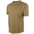 The Condor Maxfort Short Sleeve Training Top is a plain tan t-shirt with Condor on the upper left shoulder, designed for EDC or law enforcement, shown on a white background.