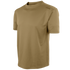 The Condor Maxfort Short Sleeve Training Top is a plain tan t-shirt with Condor on the upper left shoulder, designed for EDC or law enforcement, shown on a white background.
