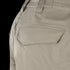 Close-up view of the back pocket area of Condor Scout Shorts in light khaki, featuring visible stitching and belt loops.