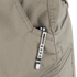 A metal pen with a clip is secured in the front pocket of Condor Scout Shorts in light brown, ready for use by a first responder.