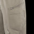 Close-up of Condors Scout Shorts in beige, showing a zippered pocket above a larger open pocket with visible stitching—designed for law enforcement and first responders.