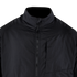 Close-up of the Condor Nimbus Light Loft Jacket in black, featuring a high collar and a chest pocket, photographed against a plain light background.
