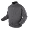 The Condor Nimbus Light Loft Jacket, in gray, features a zip-up front, long sleeves, and high collar with a clean look and no visible branding. Displayed on a featureless mannequin. Now on SALE.