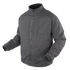 The Condor Nimbus Light Loft Jacket, in gray, features a zip-up front, long sleeves, and high collar with a clean look and no visible branding. Displayed on a featureless mannequin. Now on SALE.