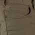 Close-up of the front pocket and waistband area on Condor Cipher Pants, designed for EDC and ideal for the shooting range.