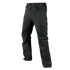 The Condor Cipher Pants are black, straight-leg pants with a button and zip fly, ideal for EDC use, shown on a white background.