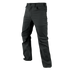 The Condor Cipher Pants are black, straight-leg pants with a button and zip fly, ideal for EDC use, shown on a white background.