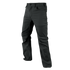 The Condor Cipher Pants are black, straight-leg pants with a button and zip fly, ideal for EDC use, shown on a white background.