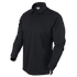 The Condor Long Sleeve Performance Tactical Polo is a black shirt featuring a collar, button placket, and visible brand label inside the collar, shown on a plain background.