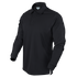The Condor Long Sleeve Performance Tactical Polo is a black shirt featuring a collar, button placket, and visible brand label inside the collar, shown on a plain background.