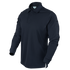 The Condor Long Sleeve Performance Tactical Polo features a collar, chest buttons, and a tactical design in black, displayed on a plain background.