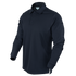 The Condor Long Sleeve Performance Tactical Polo features a collar, chest buttons, and a tactical design in black, displayed on a plain background.