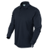 The Condor Long Sleeve Performance Tactical Polo features a collar, chest buttons, and a tactical design in black, displayed on a plain background.