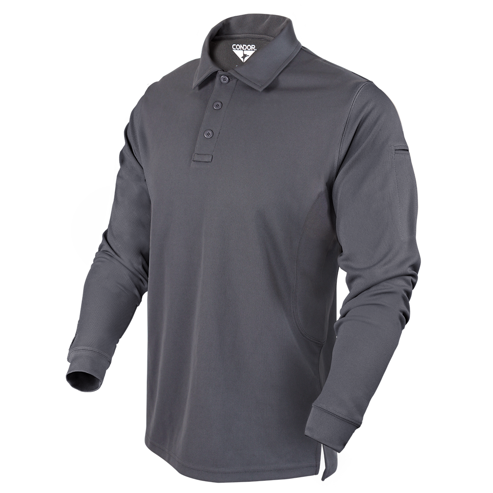 Long Sleeve Performance Tactical Polo – Condor Elite, Inc