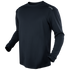 The Condor Maxfort Long Sleeve Training Top is a plain black athletic shirt with Condor in small white text on the left shoulder—perfect for EDC or law enforcement professionals who value comfort and subtle style.