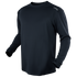 The Condor Maxfort Long Sleeve Training Top is a plain black athletic shirt with Condor in small white text on the left shoulder—perfect for EDC or law enforcement professionals who value comfort and subtle style.