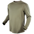 The Condor Maxfort Long Sleeve Training Top in olive drab, shown on a mannequin, is perfect for bushcraft or EDC fans who want dependable basics.