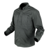 The Condor Tac-Pro Shirt | SALE is a long-sleeve, button-up dark gray tactical shirt with two chest pockets, shown on a plain background.