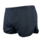 Condor Running Shorts in dark navy feature an elastic waistband, side slit, and athletic design, shown from the back.