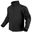 The Condor Westpac Softshell Jacket features a front zipper, high collar, zippered sleeve pocket, and adjustable cuffs—perfect for law enforcement or first responders who need style and function. Shown on an invisible mannequin.