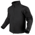 The Condor Westpac Softshell Jacket features a front zipper, high collar, zippered sleeve pocket, and adjustable cuffs—perfect for law enforcement or first responders who need style and function. Shown on an invisible mannequin.