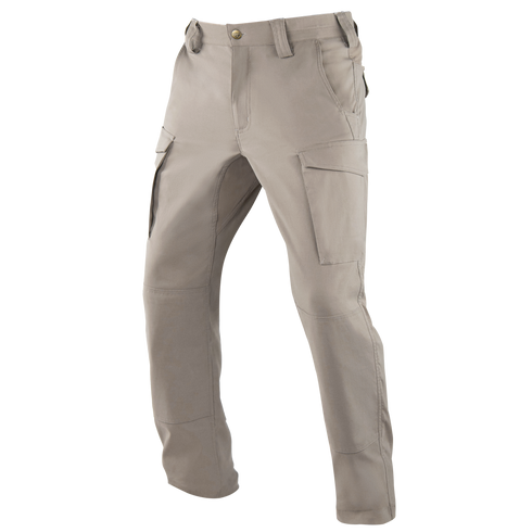 The Condor Patrol ADF Pants are tactical beige cargo pants featuring multiple pockets, belt loops, and a button closure, showcased on a plain background.