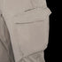 Close-up of a beige cargo pocket on Condor Patrol ADF Pants, showcasing the flap and stitching details inspired by military and first responder gear.