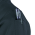 A close-up of a pen clipped into the shoulder pocket of the Condor Womens Short Sleeve Performance Tactical Polo, worn by a first responder.