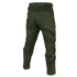 The Condor Paladin Tactical Pants in olive green are shown from the back, highlighting multiple pockets and adjustable leg straps.