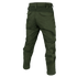 The Condor Paladin Tactical Pants in olive green are shown from the back, highlighting multiple pockets and adjustable leg straps.