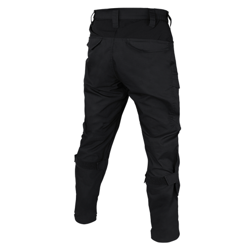 The Condor Paladin Tactical Pants are shown from the back against a white background, highlighting belt loops, a rear pocket, and adjustable knee and ankle straps.