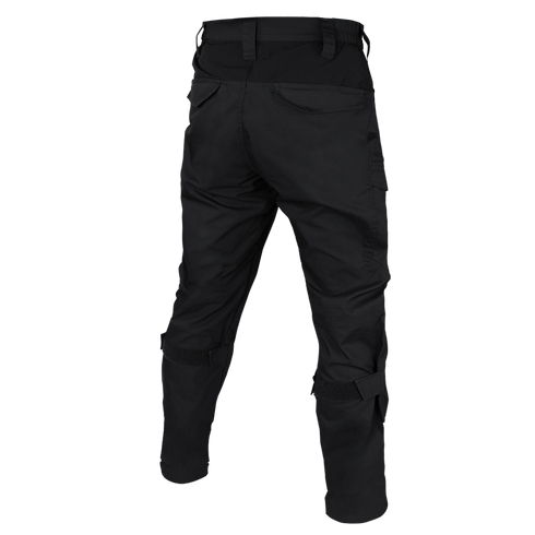 The Condor Paladin Tactical Pants are shown from the back against a white background, highlighting belt loops, a rear pocket, and adjustable knee and ankle straps.