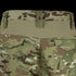 Close-up view of the back of Condor Paladin Tactical Pants - MultiCam, featuring two back flap pockets and a green waistband.