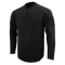 The Condor Trident Long Sleeve Battle Top features a black half-zip front, stand-up collar, and upper left sleeve patch area, shown on a plain background.