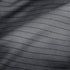 Close-up of the Condor Short Sleeve Performance Tactical Polo in gray, featuring thin, evenly spaced black pinstripes running diagonally across the fabric.
