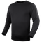 The Condor Base II Crew Pullover is a plain black long-sleeve shirt with thumbholes and a crew neck, ideal for EDC or law enforcement use, shown on a featureless background.