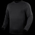 The Condor Base II Crew Pullover is a plain black long-sleeve shirt with thumbholes and a crew neck, ideal for EDC or law enforcement use, shown on a featureless background.