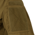 Close-up of the Condor Cadet Class C Uniform Coat sleeve, featuring a large rectangular Velcro patch area and reinforced stitching, designed for professionals in military or law enforcement roles.