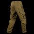 The Condor Cadet Class C Uniform Pants are shown from the back, featuring multiple flap pockets and a relaxed fit—ideal for military use or a day at the shooting range.