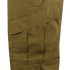 Close-up of Condor Cadet Class C Uniform Pants in khaki, showing a large, diagonal flap pocket—ideal for EDC or law enforcement use.