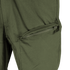 Close-up of an olive green Condor Odyssey Pants Gen III leg, highlighting the zippered thigh pocket.
