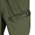 Close-up of an olive green Condor Odyssey Pants Gen III leg, highlighting the zippered thigh pocket.