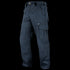 Condor Mens Protector EMS Pants in navy blue feature multiple pockets, belt loops, and a visible zipper on one pocket, shown against a white background.