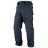 Condor Mens Protector EMS Pants in navy blue feature multiple pockets, belt loops, and a visible zipper on one pocket, shown against a white background.