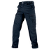 The Condor Womens Protector EMS Pants are black tactical cargo pants with multiple pockets, including a large right-leg side pocket, shown against a white background.