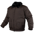 The Condor Guardian Duty Jacket | SALE features a black fur collar, two large flap pockets, front zipper, and elastic cuffs and waistband—perfect for military or first responders needing reliable warmth in cold weather.